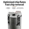 Gun Drill Deep Hole Drilling Carbide Impact Drill Bit Extended Hole Drilling