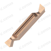 V-Shaped Grooving CNC Shallow Groove Insert Mggn