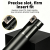 CNC Milling Tool Holder 300r Tungsten Steel Anti-Vibration Right-Angle Tool Holder