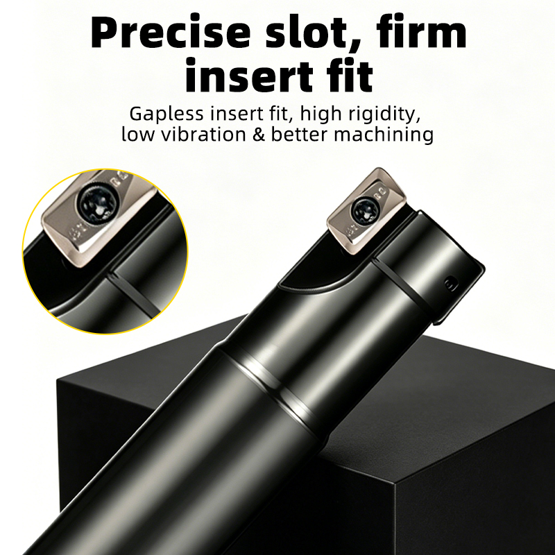 CNC Milling Tool Holder 300r Tungsten Steel Anti-Vibration Right-Angle Tool Holder