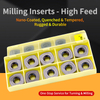 High Feed Cutting Inserts Sdmt120512/150512 Heavy Cutting Milling Inserts