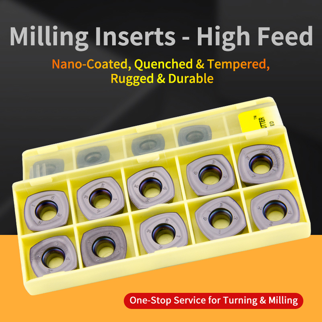 High Feed Cutting Inserts Sdmt120512/150512 Heavy Cutting Milling Inserts