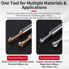 Tungsten Steel Chamfering Cutter 90/60-Degree Carbide Double-Sided Countersunk Side Hole Milling Cutter