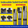 Indexable Face Mill with Tapered Shank Mt4 CNC Milling Cutter Holder