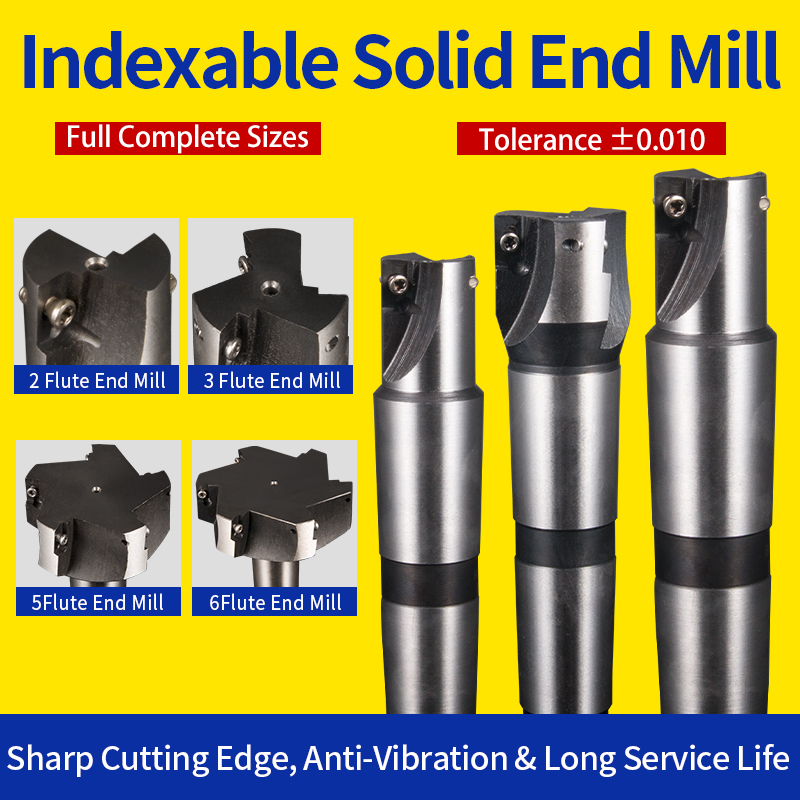 Indexable Face Mill with Tapered Shank Mt4 CNC Milling Cutter Holder
