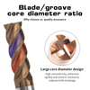 Tungsten steel alloy 60-degree flat-bottom end mill, carbide 4-flute