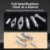 Keencuteer Ultra-Bright Brushed Aluminum Alloy Blade for Car Rims Chip-Free No Snowflakes