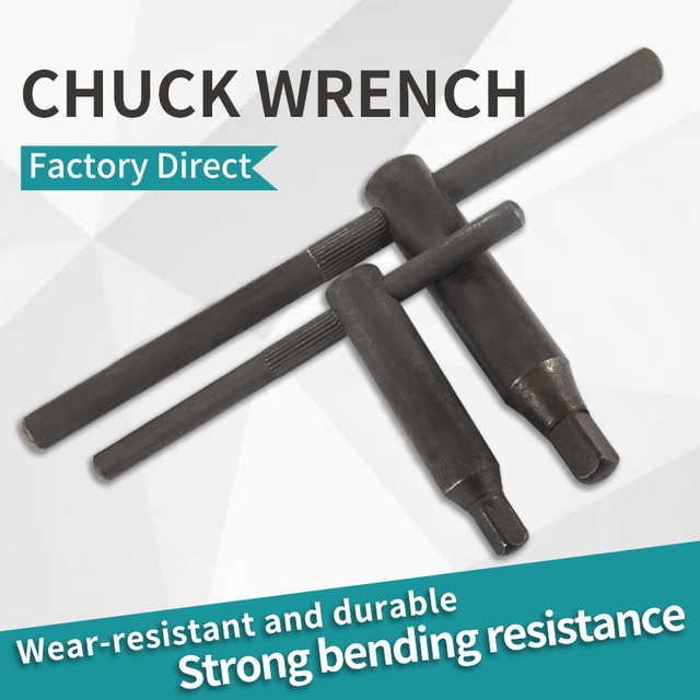 Lathe Three-Jaw Chuck Wrench Crossbar Machine Tool Chuck Square Tool Post