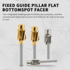 Countersink End Mill Straight Shank Countersink Hole M3/M4/M5/M6/M8/M10 with Guide Pin