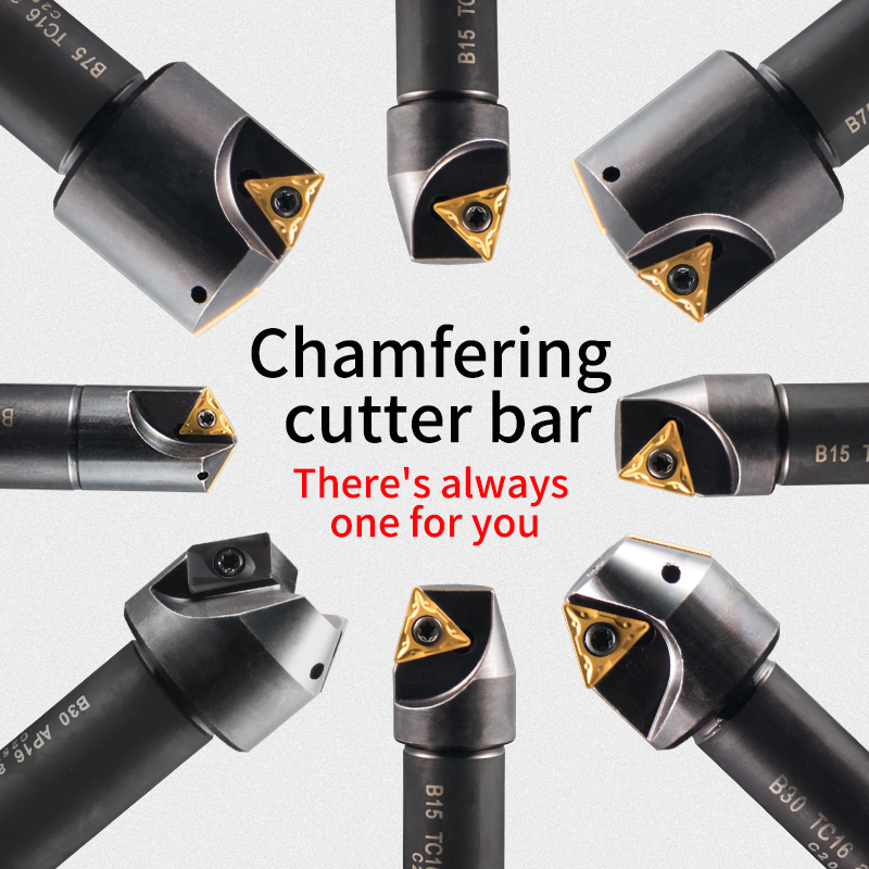 CNC Chamfering Tool 30/60 Degree Chamfer Machining Center 90-Degree Machine Clamp Center