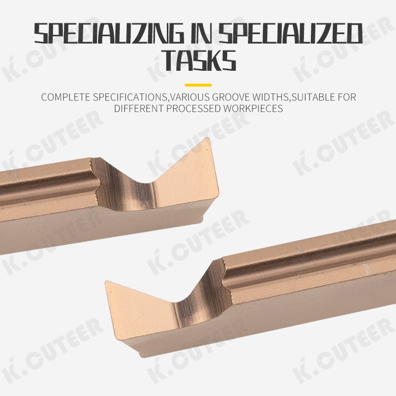 V-Shaped Grooving CNC Shallow Groove Insert Mggn