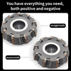 75-Degree Milling Cutter Face Heavy-Duty Boring and Milling Machine Rough Machining