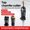Tapping Chamfer Cutter M2/3/4/5/6 Straight Flute Composite Integrated Type for End Machines
