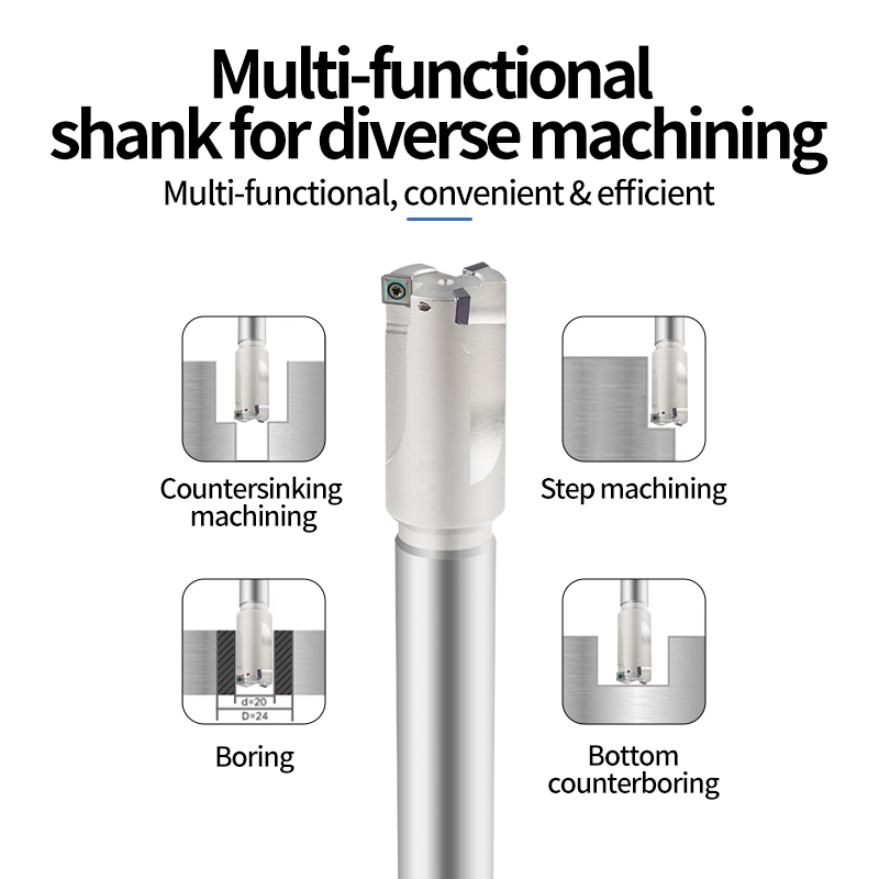 Hmef Countersink Milling Cutter CNC Boring Cutter Mill Rod