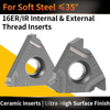 CNC Internal and External Thread Insert Steel Workpiece Metric Thread Cutter Head