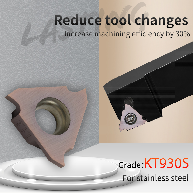 Vertically Mounted Shallow Groove Blade Machining Steel and Stainless Steel