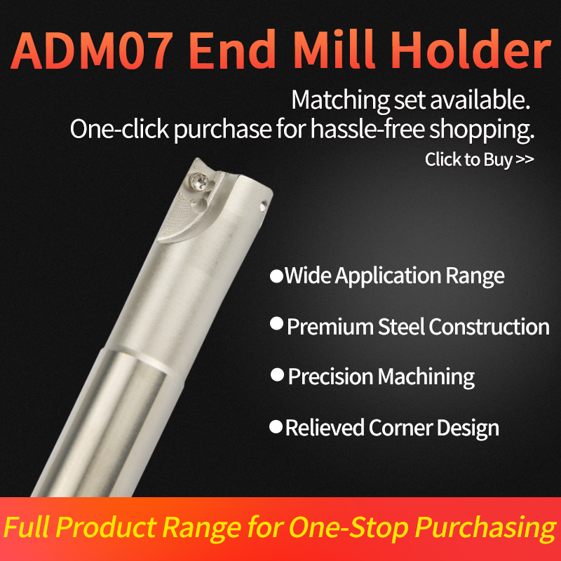 Small Path Milling Cutter Shank R0.8 Milling Machine Tool Admt07 Fast Feed