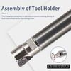 CNC Milling Tool Holder 10X Shock-Resistant Locking Tool Holder Extended Anti-Vibration Tool