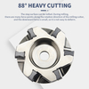 Mfsn Milling Cutter Disc 88-Degree High-Speed Feed Flat Heavy Cutting Disc