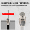 Countersink End Mill Straight Shank Countersink Hole M3/M4/M5/M6/M8/M10 with Guide Pin