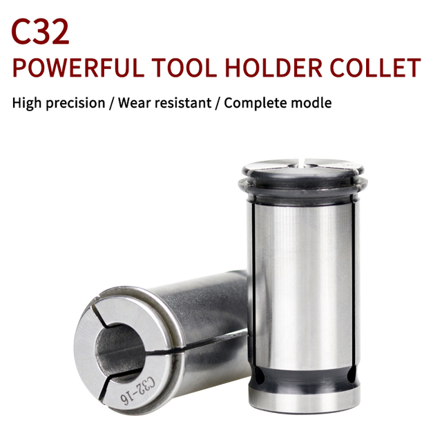 Heavy-duty tool holder cylindrical chuck C32 machining center straight shank milling chuck